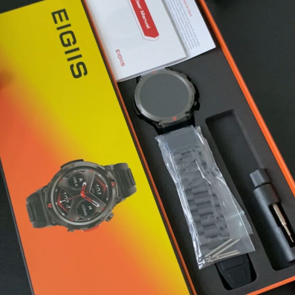 Smartwatch EIGIIS KE3 (Unboxing)