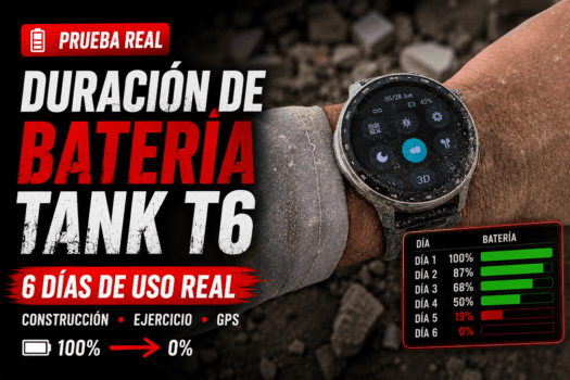 Prueba de batería del tank T6