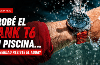 Prueba del Tank T6 en el agua