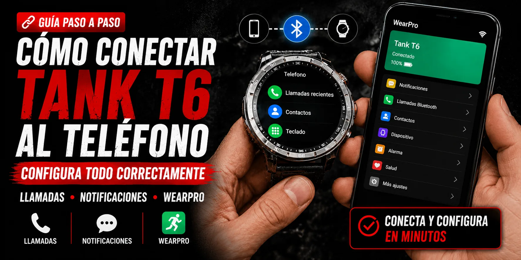 Cómo conectar Tank t6 Paso a paso