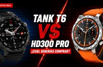 Tank T6 vs HD300 Pro ¿Cuál Smartwatch Económico con GPS Comprar