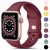Correa de Silicona para Apple Watch y Réplicas Series 8, 7 ,6 , 5, 4, 3, 2, 1 y SE de 40mm, 44mm
